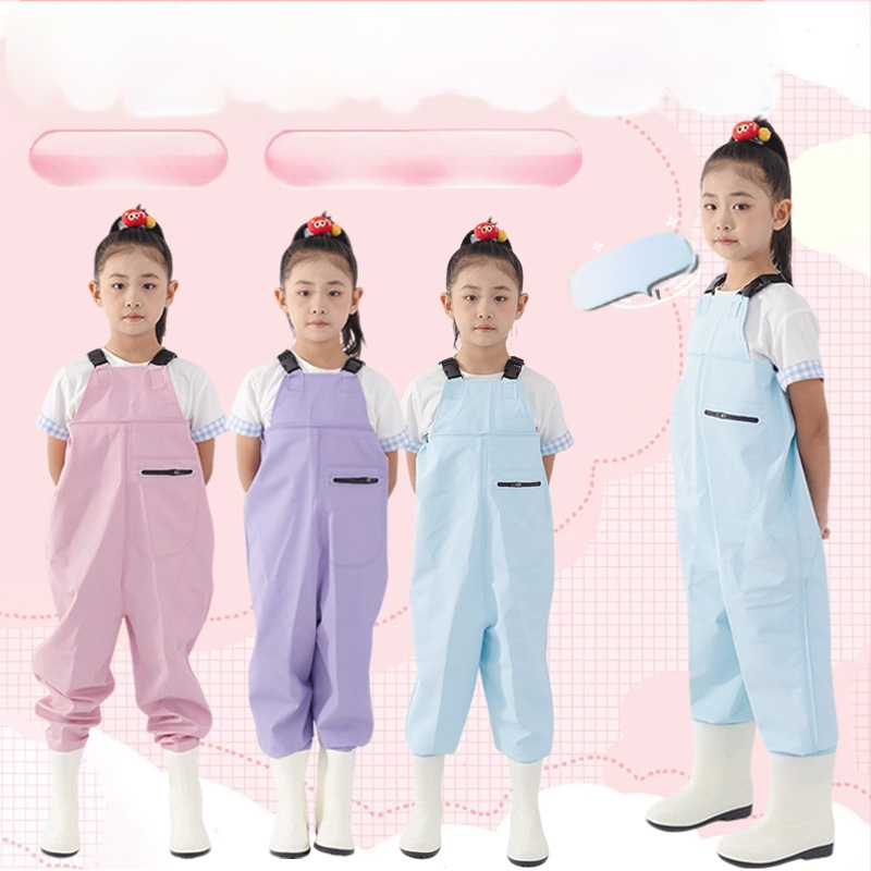 Detský nepremokavý jednodielny overal pre vodné hry — priedušný, rýchloschnúci, odolný voči opotrebeniu, unisex, na rybolov a kúpanie