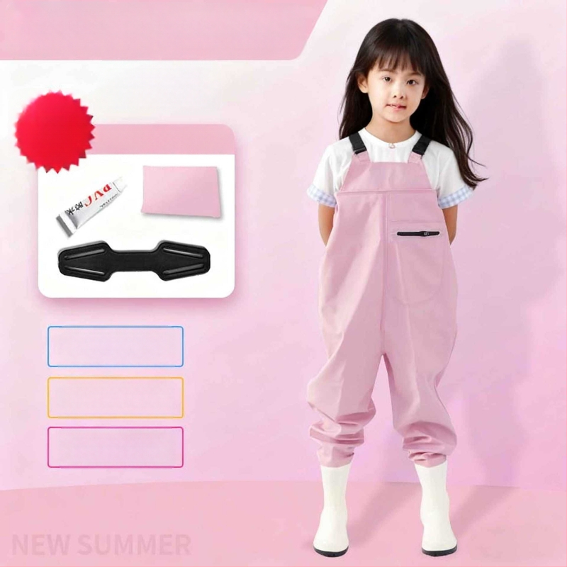Detský nepremokavý jednodielny overal pre vodné hry — priedušný, rýchloschnúci, odolný voči opotrebeniu, unisex, na rybolov a kúpanie