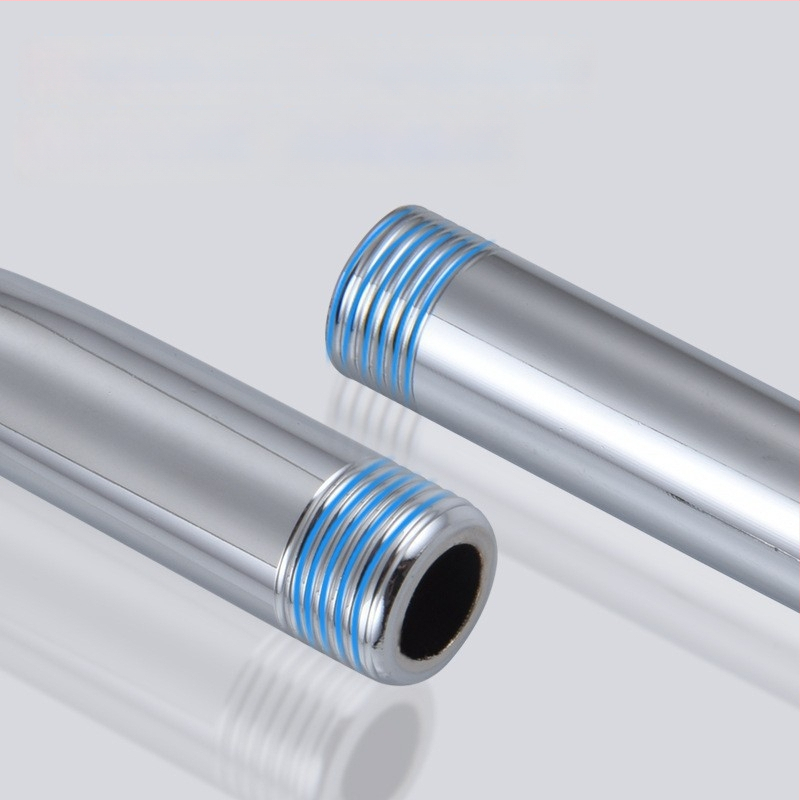 Sprchový ram s skrytým kruhovým ohybom, nerezová oceľ, moderný štýl, horná tryska