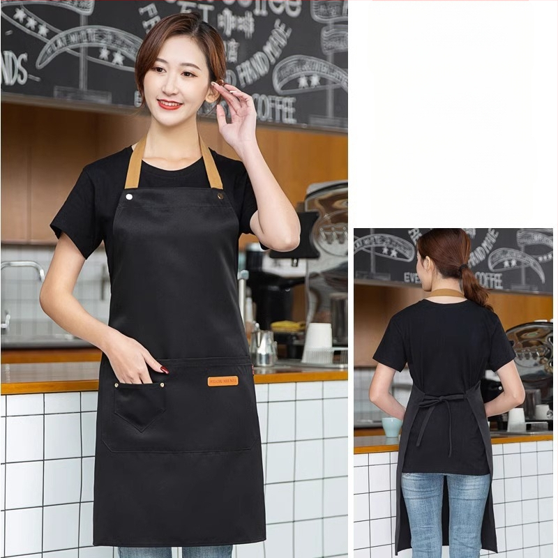 Безръкав фартук за обществено хранене, антизамърсяващ, 100% памук, корейски стил, за възрастни
