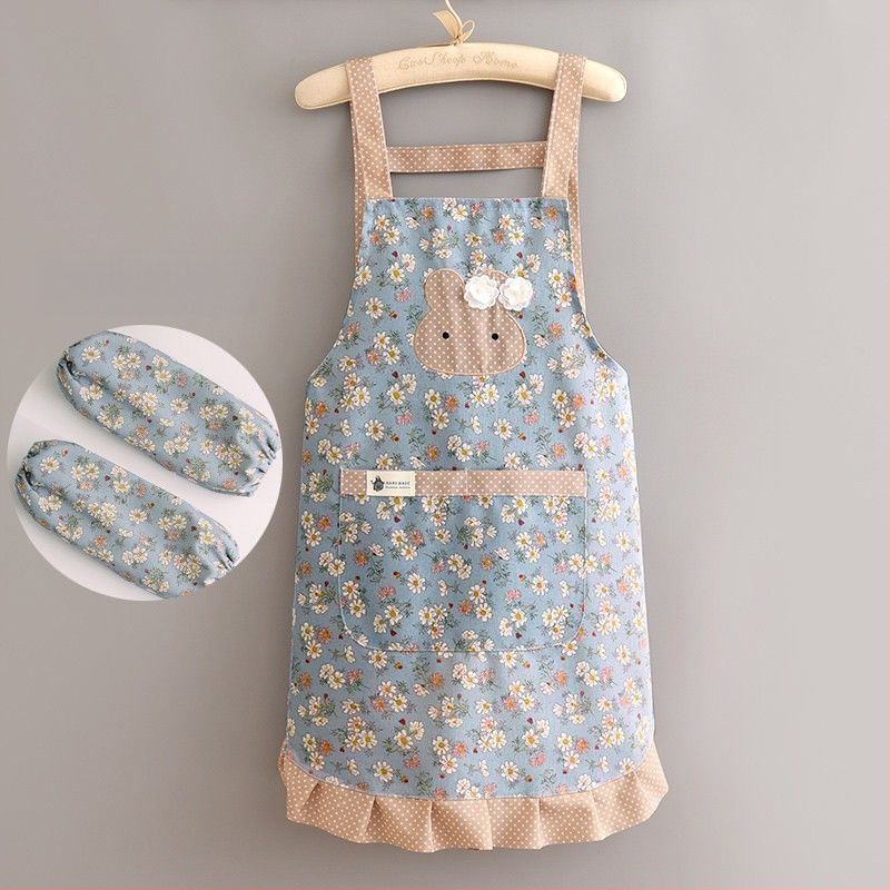 Комплект престилки, без ръкави, водоустойчива канвас материя, свеж стил, солиден модел