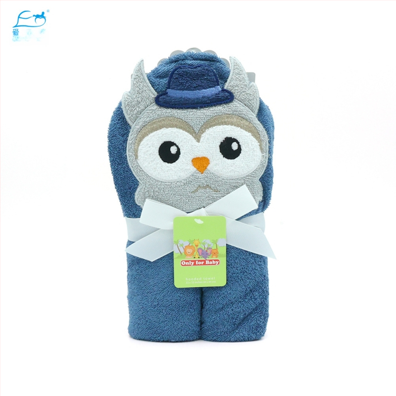 Pătură- prosop de baie pentru bebeluși, 100% bumbac, 350gsm, pentru sugari 1–3 ani, stil Cartoon, personalizare disponibilă