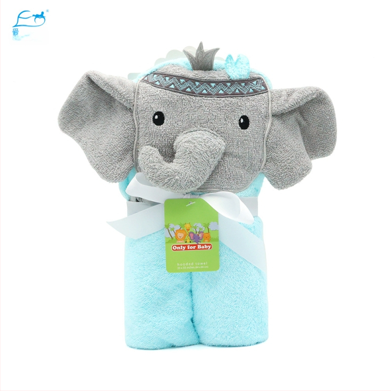 Pătură- prosop de baie pentru bebeluși, 100% bumbac, 350gsm, pentru sugari 1–3 ani, stil Cartoon, personalizare disponibilă