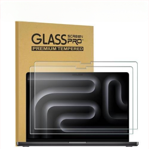 Protecție ecran temperată pentru MacBook Pro/Air — prelucrare mecanică, proces OEM, greutate ~50 g