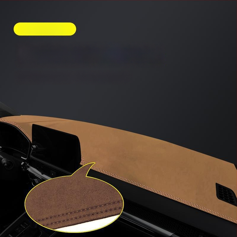 Μάτ κεντρικού πίνακα οργάνων για το 2024 Honda Haoying — γεωμετρικό σχέδιο, τυπωμένο λογότυπο, θερμομονωτική σκίαση