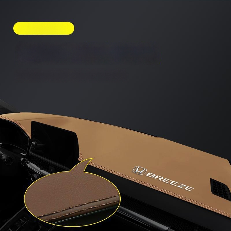 Μάτ κεντρικού πίνακα οργάνων για το 2024 Honda Haoying — γεωμετρικό σχέδιο, τυπωμένο λογότυπο, θερμομονωτική σκίαση