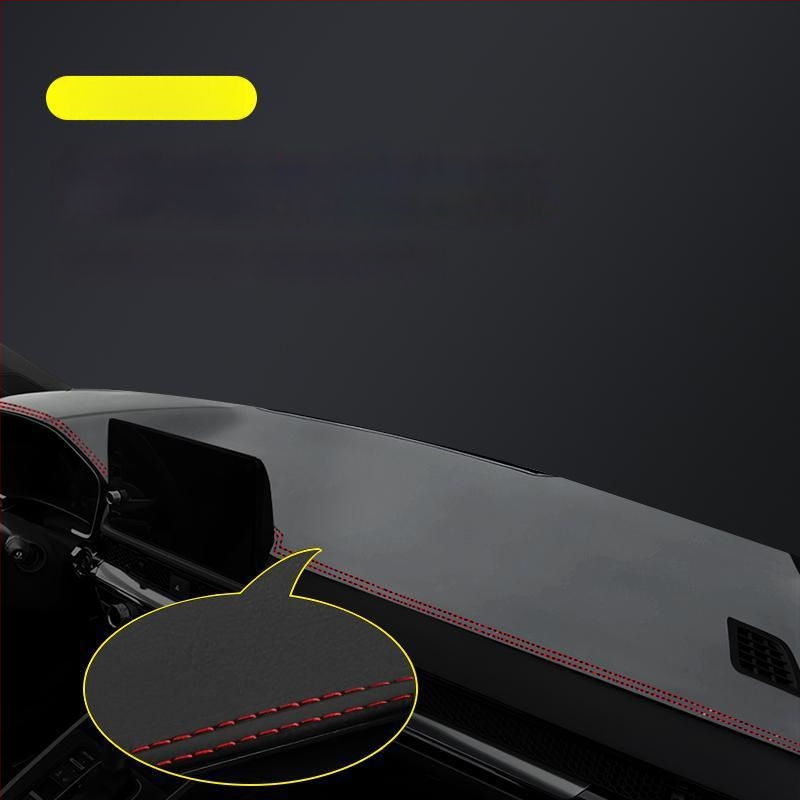 Μάτ κεντρικού πίνακα οργάνων για το 2024 Honda Haoying — γεωμετρικό σχέδιο, τυπωμένο λογότυπο, θερμομονωτική σκίαση