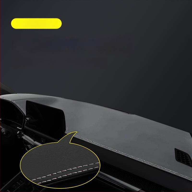 Μάτ κεντρικού πίνακα οργάνων για το 2024 Honda Haoying — γεωμετρικό σχέδιο, τυπωμένο λογότυπο, θερμομονωτική σκίαση