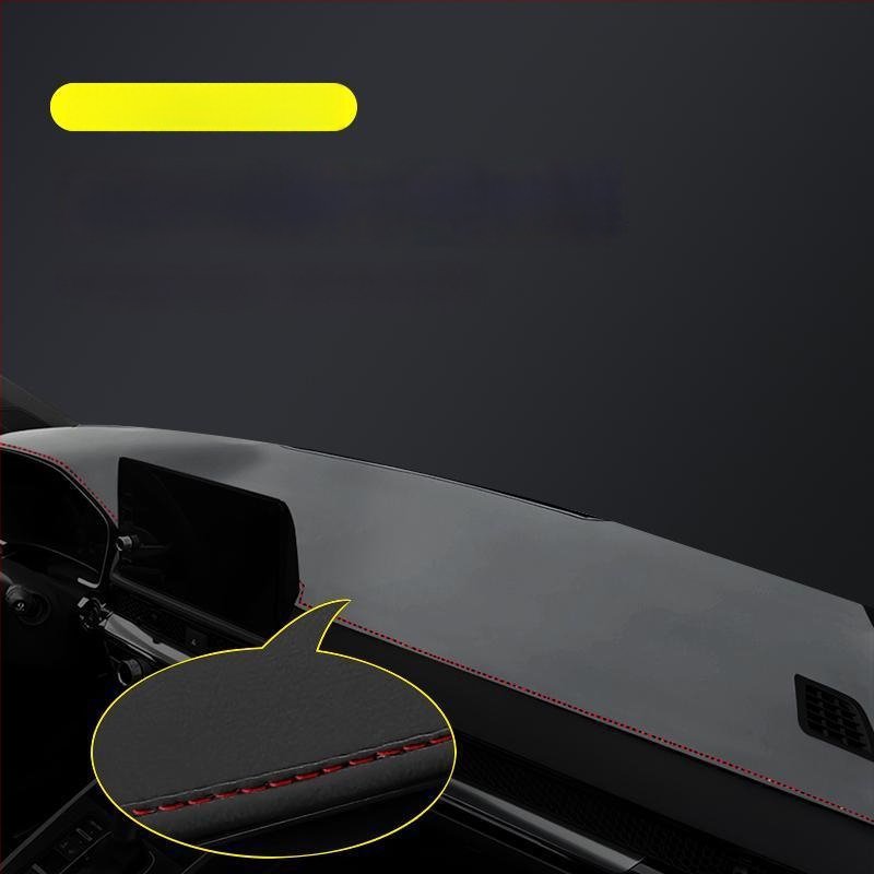 Μάτ κεντρικού πίνακα οργάνων για το 2024 Honda Haoying — γεωμετρικό σχέδιο, τυπωμένο λογότυπο, θερμομονωτική σκίαση