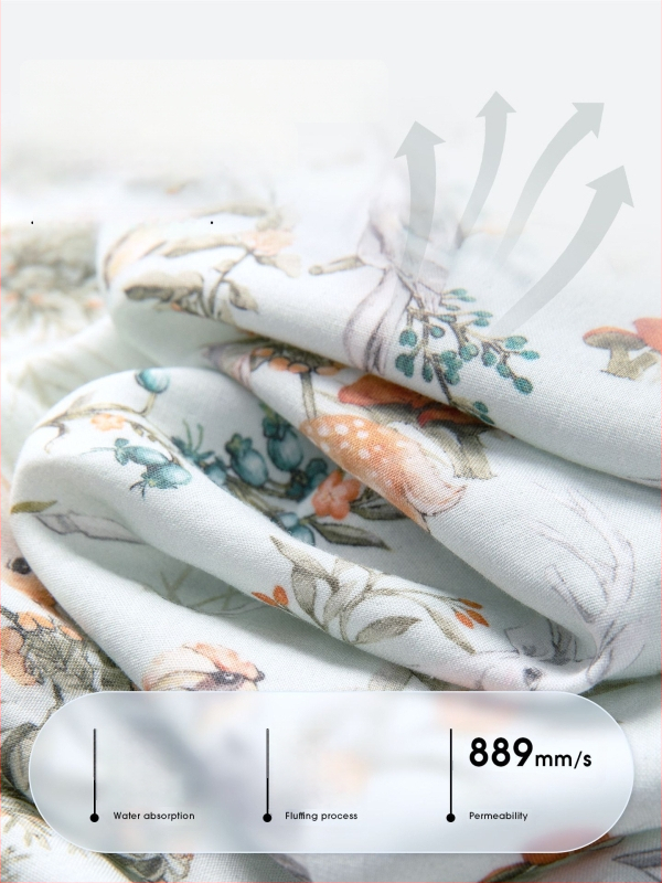 Υπνόσακος για παιδιά όλων των εποχών, λεπτός με διαχωρισμένα πόδια, γάζα από μπαμπού-βαμβάκι, αντιβακτηριακός και απομακρύνει την υγρασία