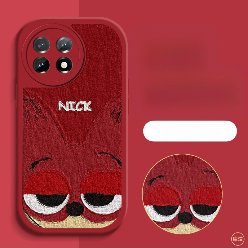 Carcasă de protecție pentru OnePlus – design desen animat, anti-cădere, piele artificială, finisaj vopsit, personalizabilă