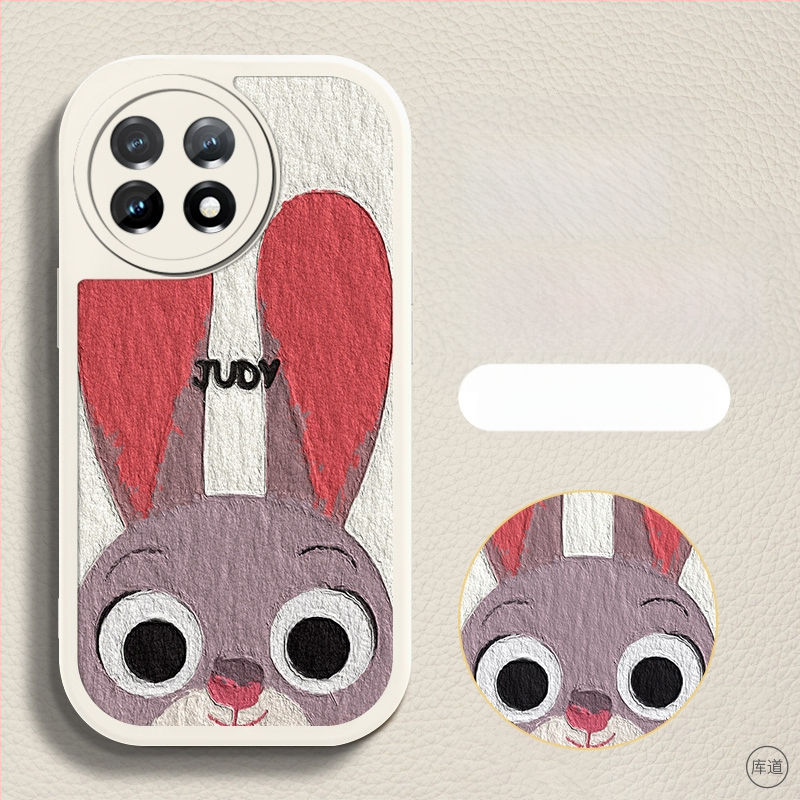 Carcasă de protecție pentru OnePlus – design desen animat, anti-cădere, piele artificială, finisaj vopsit, personalizabilă