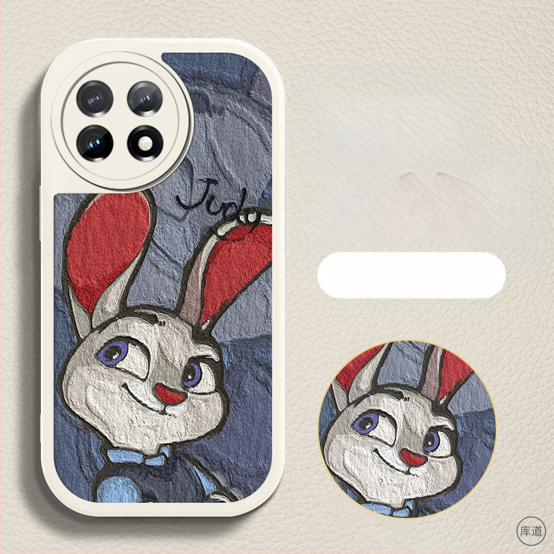 Carcasă de protecție pentru OnePlus – design desen animat, anti-cădere, piele artificială, finisaj vopsit, personalizabilă