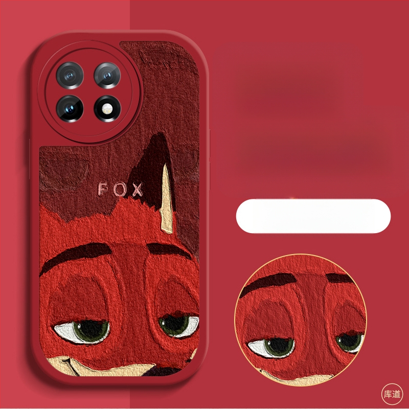 Carcasă de protecție pentru OnePlus – design desen animat, anti-cădere, piele artificială, finisaj vopsit, personalizabilă