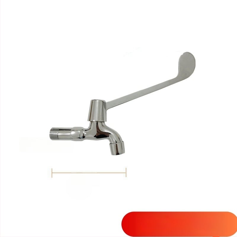 Medicinski umivaonik s lakatnim upravljanjem, zidna montaža, mesing, 0–50°C, 9 MPa, bakrena jezgra ventila