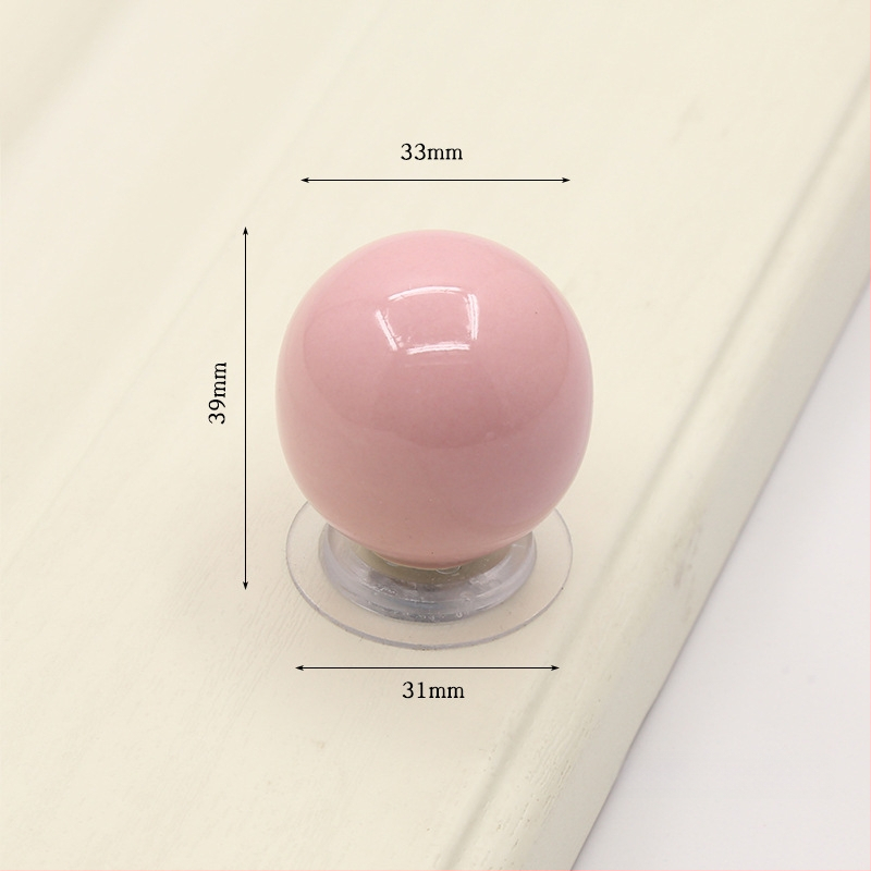 Χωρίς διάτρηση: χειρολαβή ντουλαπιού/συρταριού από κεραμικό και χαλκό, μοντέρνος μινιμαλισμός, γλασαρισμένη επιφάνεια