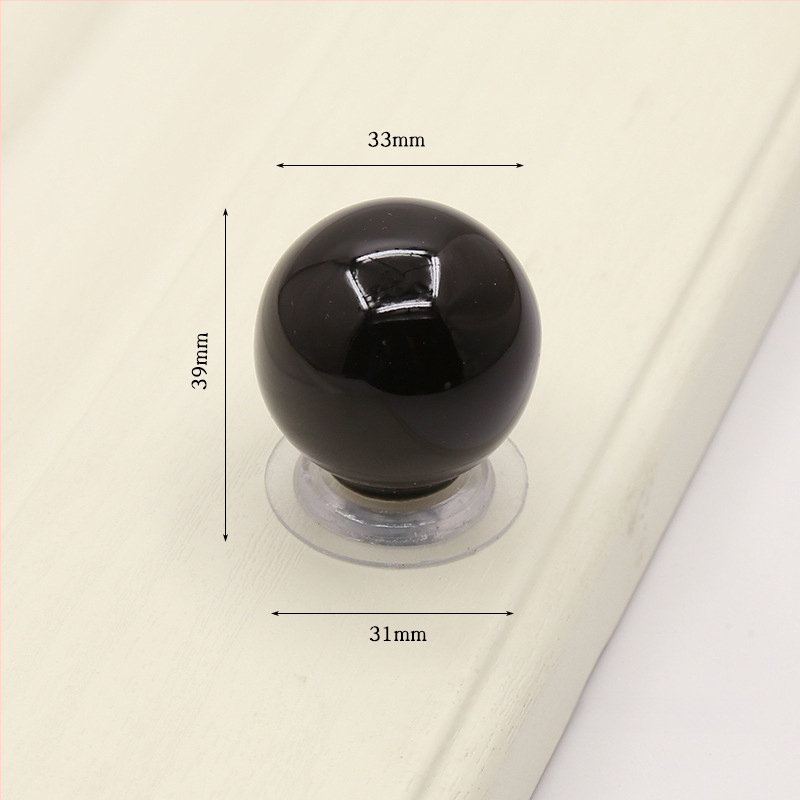 Χωρίς διάτρηση: χειρολαβή ντουλαπιού/συρταριού από κεραμικό και χαλκό, μοντέρνος μινιμαλισμός, γλασαρισμένη επιφάνεια