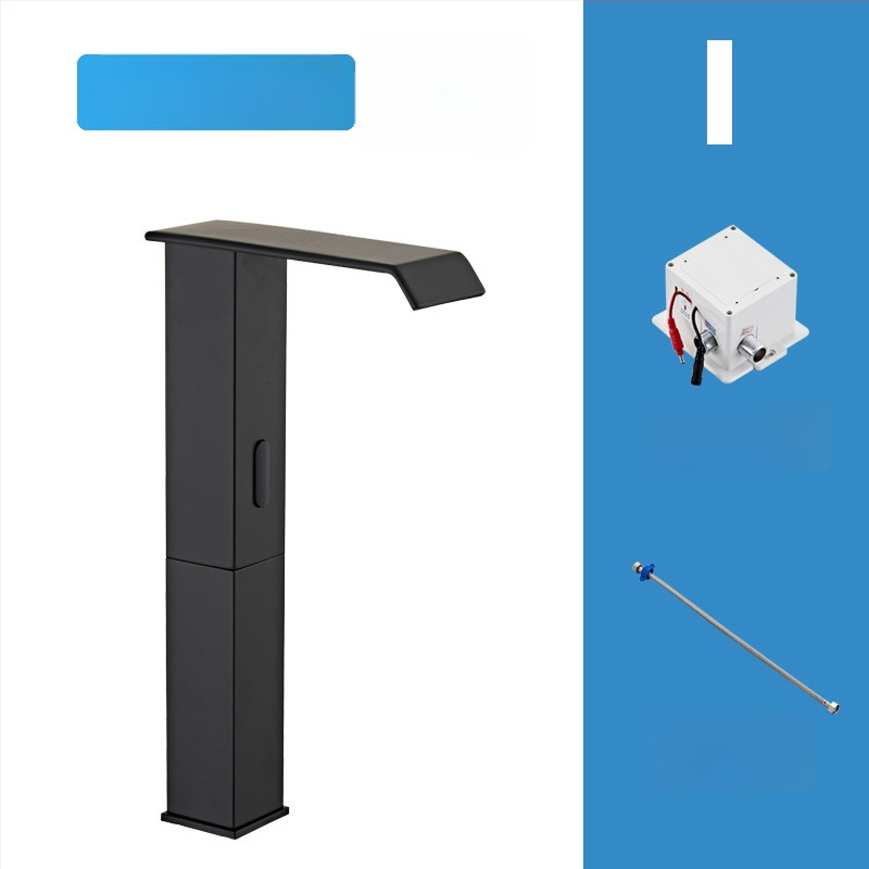 Indukcijska slavina za umivaonik, model 8835, montaža na jedan otvor, cijeli bakreni tijelo ventila, induktivno otvaranje