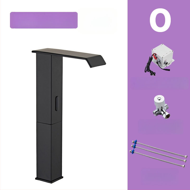 Indukcijska slavina za umivaonik, model 8835, montaža na jedan otvor, cijeli bakreni tijelo ventila, induktivno otvaranje