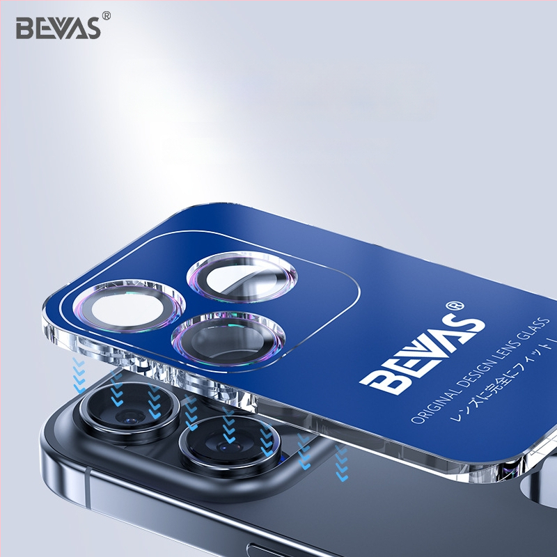 BEVAS Corning Lens Film για iPhone 17 Pro – Προστατευτικό φακού κάμερας από γυάλινο υλικό, HD, Αντι-δακτυλικά αποτυπώματα, Αντοχή σε πτώσεις, 38100410753