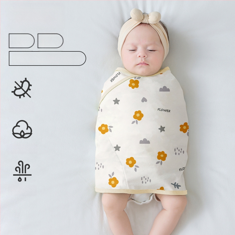 Βρεφικός σάκος ύπνου σε σχήμα κουκούλι με εξωτερικό ύφασμα από βαμβάκι 95%+ και επένδυση 95%+, αντιβακτηριακός και απομακρύνει την υγρασία, για νεογέννητα έως 12 μηνών, άνοιξη και φθινόπωρο.