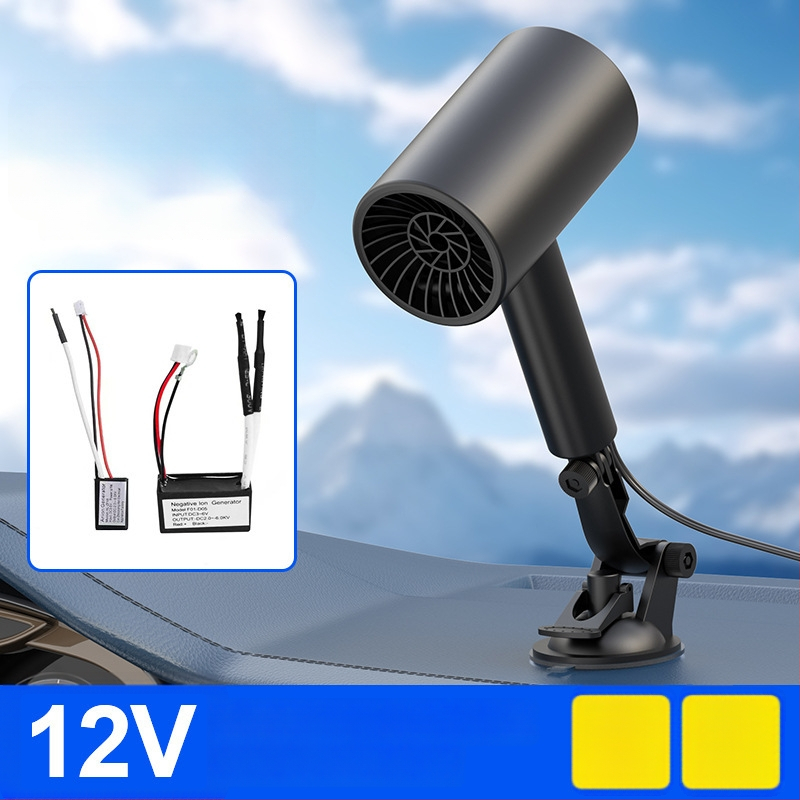 Autómelegítő Bymaocar BY-1580, 65W, Műanyag, vákuumos rögzítésű, légszűrő és páramentesítés