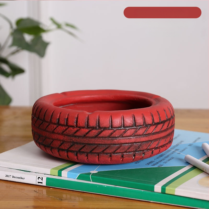 Настолен пепелник с форма на гума, минималистичен индустриален технологичен дизайн, модел AS65465161