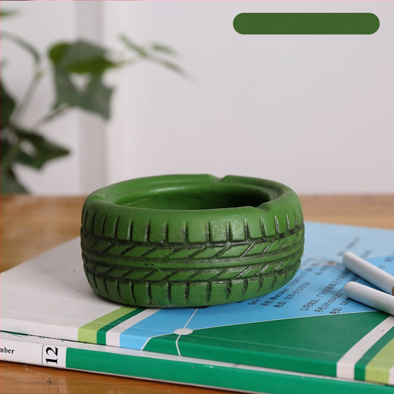 Настолен пепелник с форма на гума, минималистичен индустриален технологичен дизайн, модел AS65465161