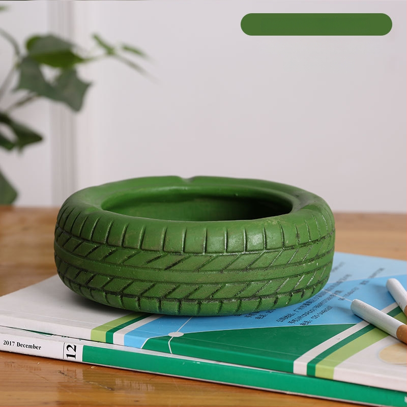 Настолен пепелник с форма на гума, минималистичен индустриален технологичен дизайн, модел AS65465161