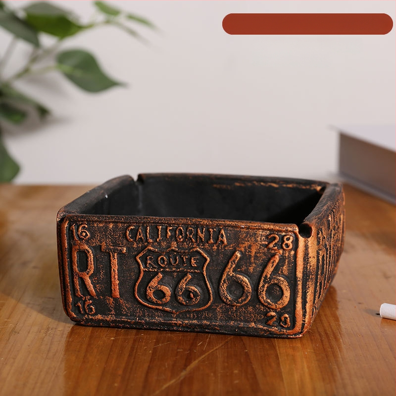 Настолен пепелник с форма на гума, минималистичен индустриален технологичен дизайн, модел AS65465161