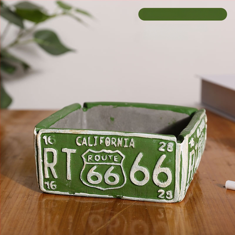 Настолен пепелник с форма на гума, минималистичен индустриален технологичен дизайн, модел AS65465161