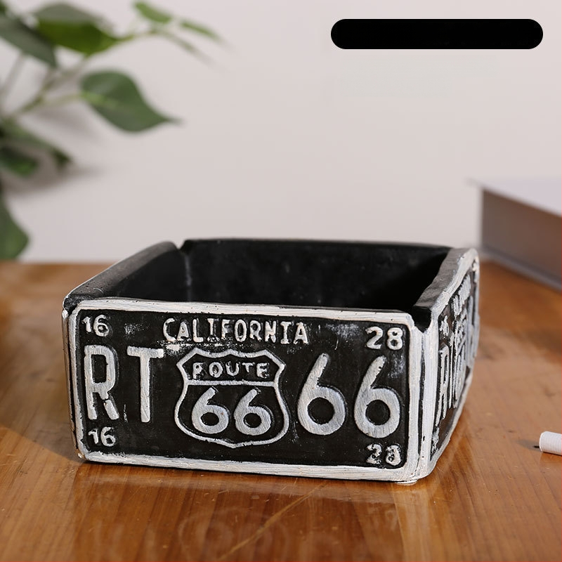 Настолен пепелник с форма на гума, минималистичен индустриален технологичен дизайн, модел AS65465161