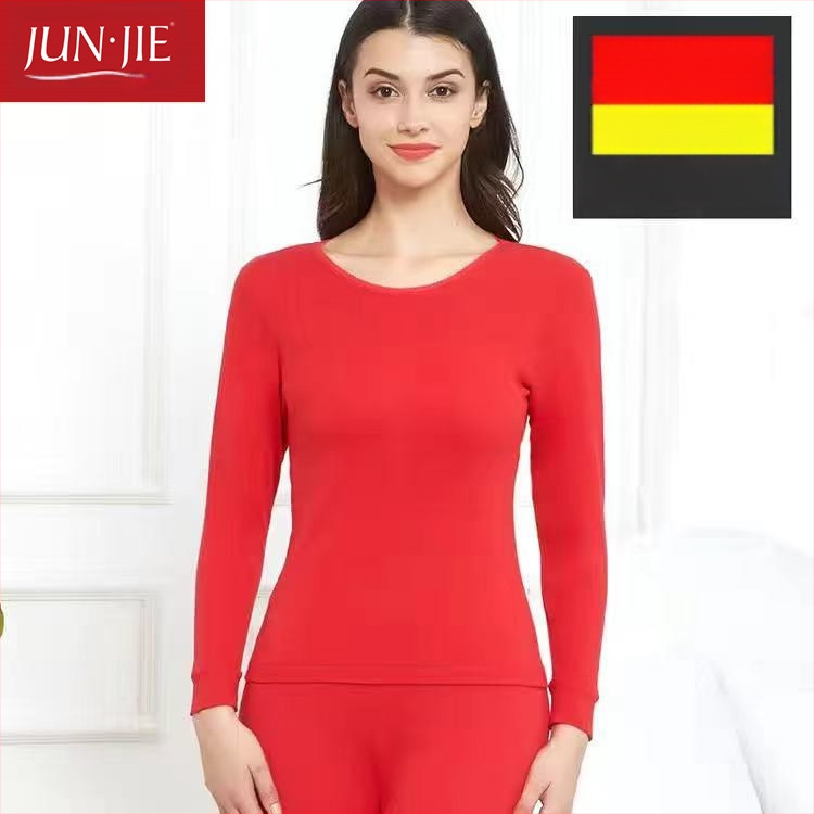 Set de lenjerie termică din bumbac pentru bărbați, top pulover cu mânecă lungă și pantaloni – 100% bumbac, țesătură de greutate medie, guler înalt