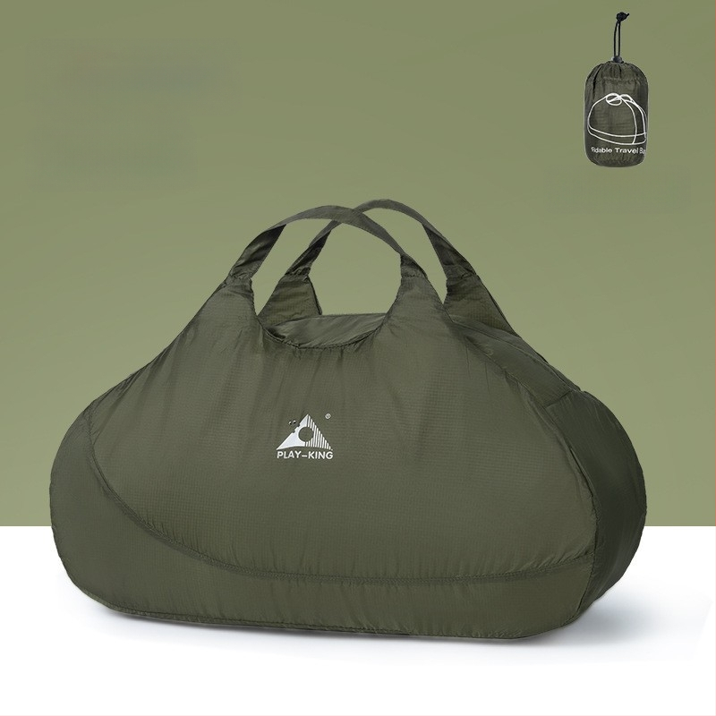 Unisex υπερ-ελαφριά πτυσσόμενη ταξιδιωτική Duffel τσάντα, 36–55L, πολυεστέρας