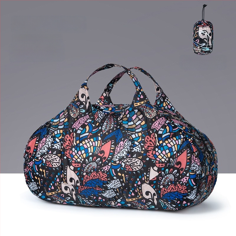 Unisex υπερ-ελαφριά πτυσσόμενη ταξιδιωτική Duffel τσάντα, 36–55L, πολυεστέρας