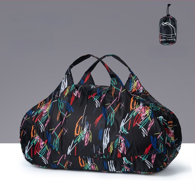 Unisex υπερ-ελαφριά πτυσσόμενη ταξιδιωτική Duffel τσάντα, 36–55L, πολυεστέρας