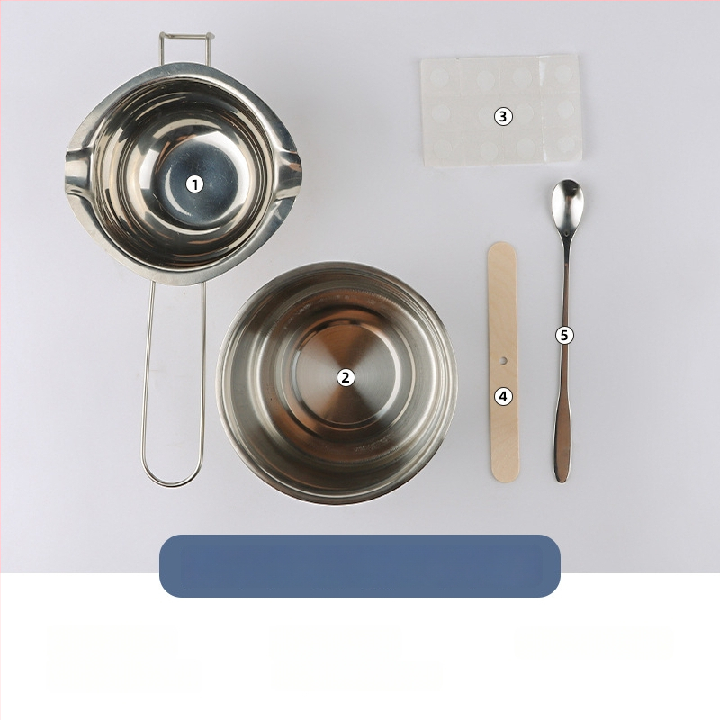 Mingmens aromaterápiás gyertya készítő készlet — kézműves eszközök indukciós főzőfelülettel, viasz fazékkal és hőmérővel