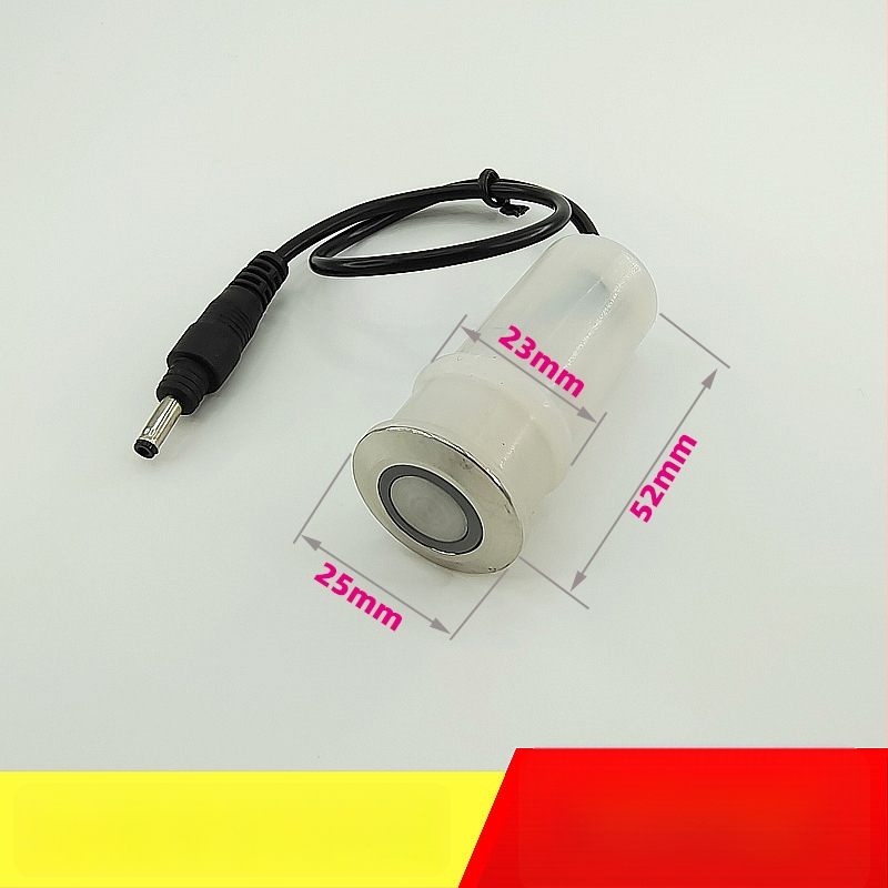 WC pulzusszelepes vezérlő – PVC, egységes kivitel, modell AC-001, öblítési mód, felső végén lévő gomb