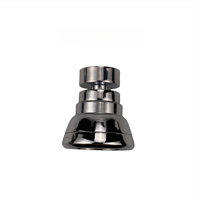 Filtračná hubica na kohútik, nerezová oceľ, univerzálne otáčajúci sa výstup s tromi úrovňami toku, kryt proti striekaniu a predĺženie