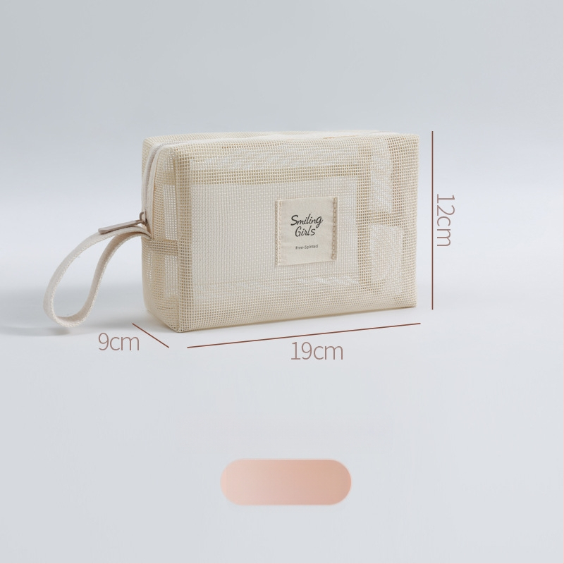 Maixing kozmetikai táska, Teslin anyag, kubikus alakú, légáteresztő, ultra könnyű, modell Tsl20250901