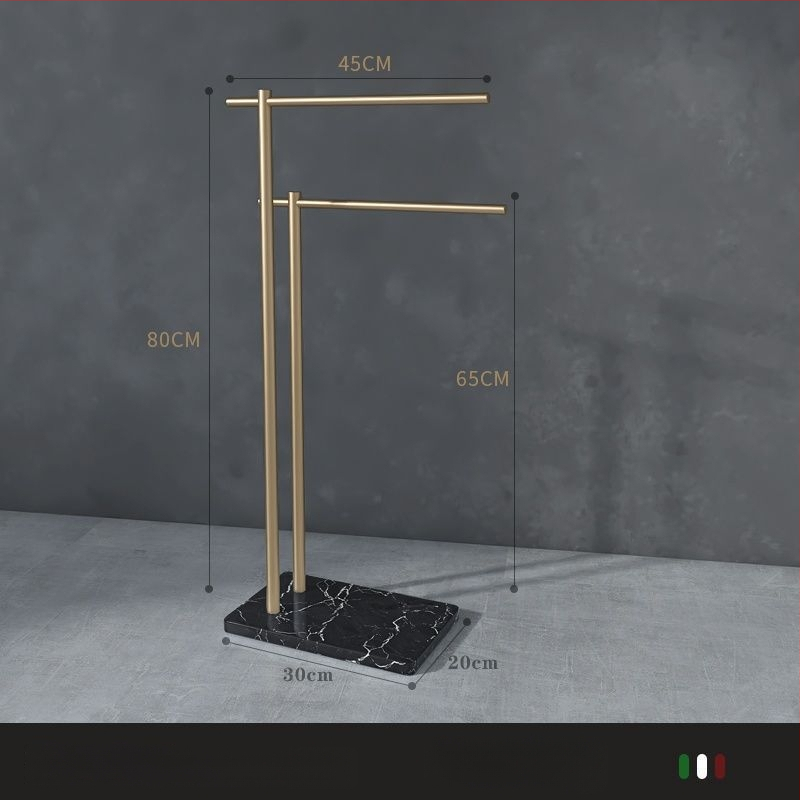 Suport de prosoape de podea din fier, stil chinezesc nou, certificare Watermarks, origine China, certificat nr. 1