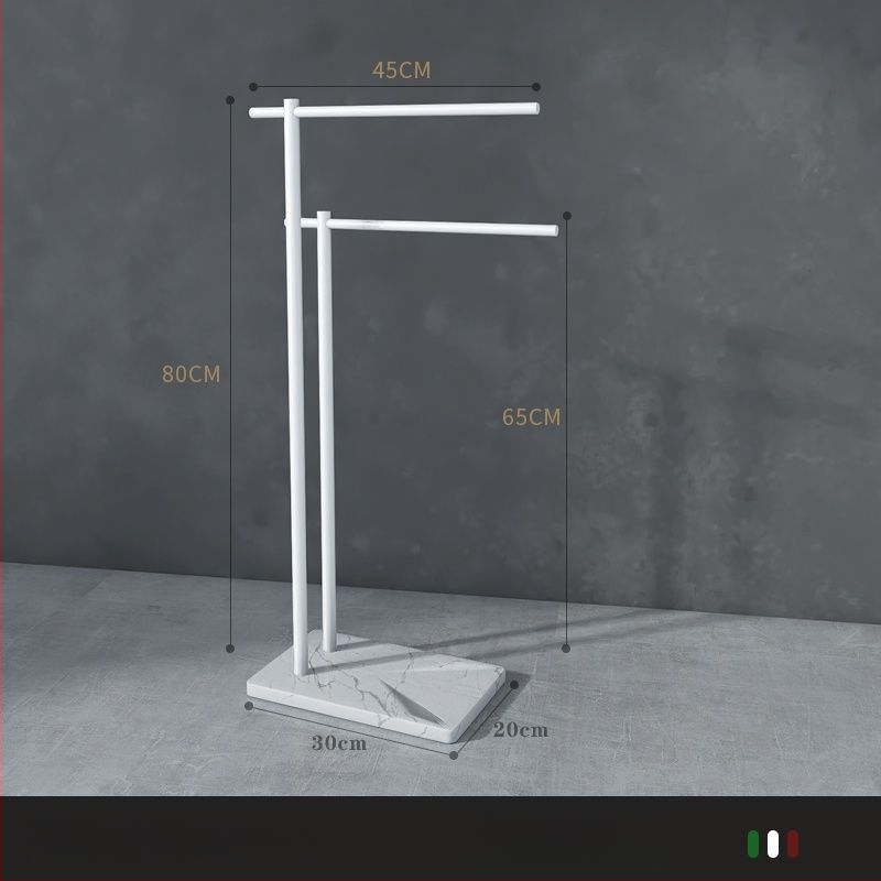 Suport de prosoape de podea din fier, stil chinezesc nou, certificare Watermarks, origine China, certificat nr. 1