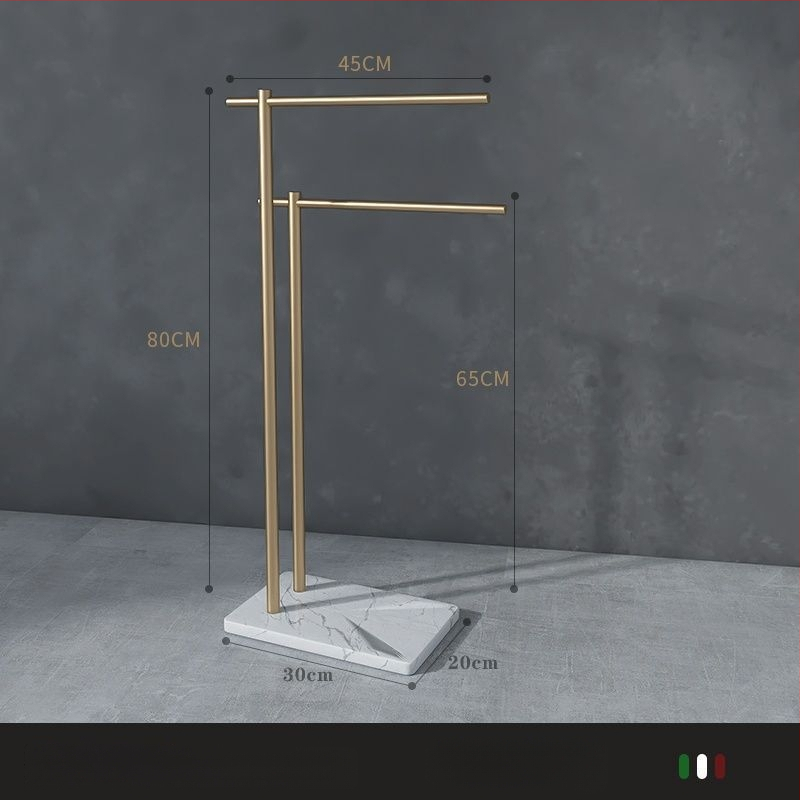 Suport de prosoape de podea din fier, stil chinezesc nou, certificare Watermarks, origine China, certificat nr. 1