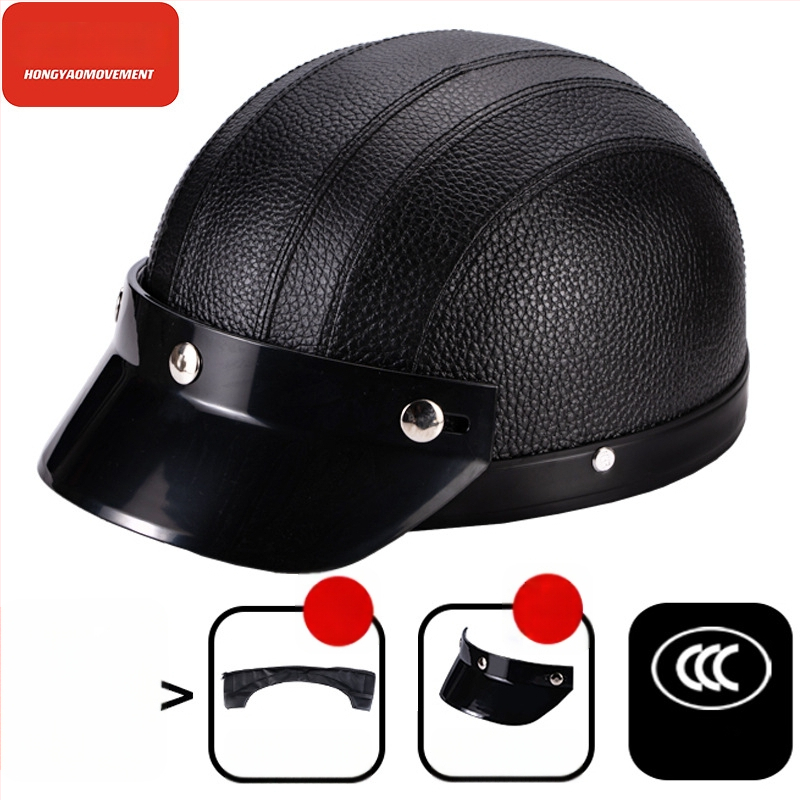 Μισό κράνος για ηλεκτρικά οχήματα, ABS κέλυφος, 3C πιστοποιημένο, για ενήλικες, όλο το χρόνο