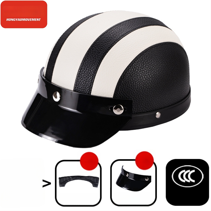 Μισό κράνος για ηλεκτρικά οχήματα, ABS κέλυφος, 3C πιστοποιημένο, για ενήλικες, όλο το χρόνο