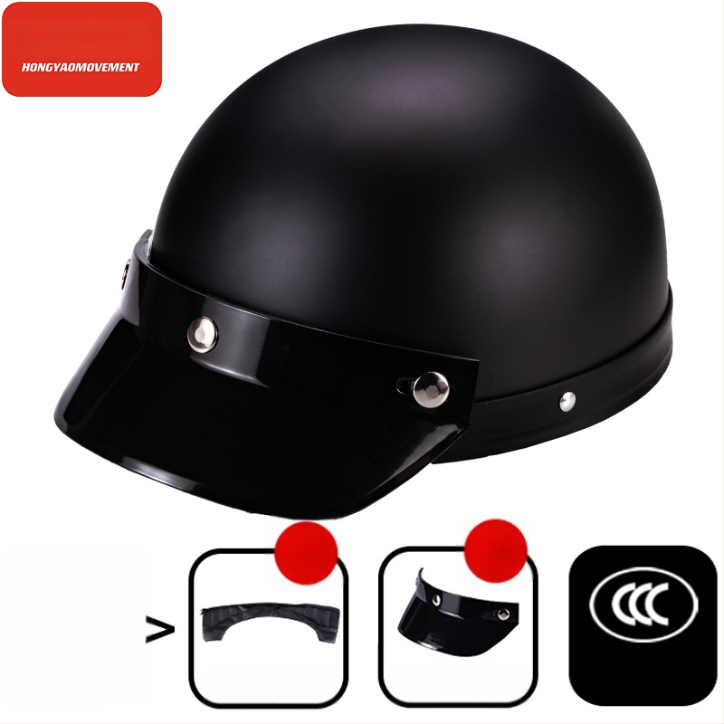 Μισό κράνος για ηλεκτρικά οχήματα, ABS κέλυφος, 3C πιστοποιημένο, για ενήλικες, όλο το χρόνο