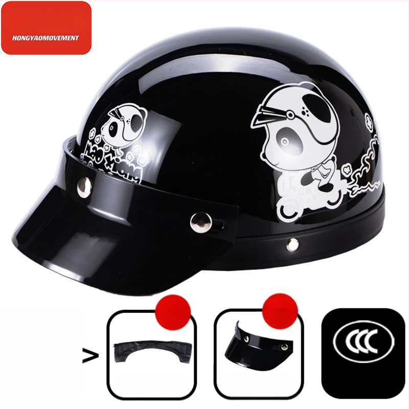 Μισό κράνος για ηλεκτρικά οχήματα, ABS κέλυφος, 3C πιστοποιημένο, για ενήλικες, όλο το χρόνο