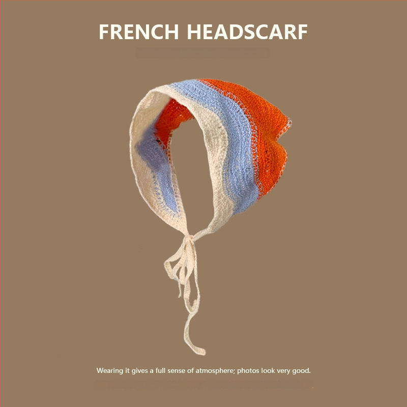 Koreai-stílusú, uniszex, akril fejpánt, geometriai mintával