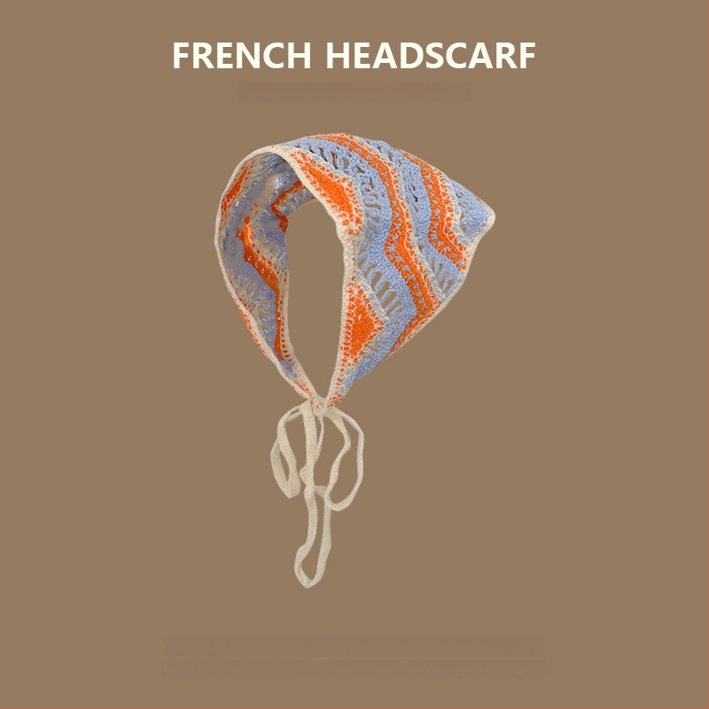 Koreai-stílusú, uniszex, akril fejpánt, geometriai mintával