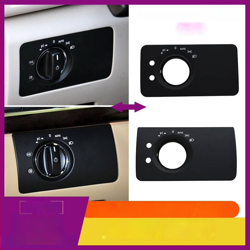 Panel prepínača svetlometov pre Mercedes-Benz R-Class – ABS, kompatibilný s ML/GL, kryt palubnej dosky, Snap-On inštalácia